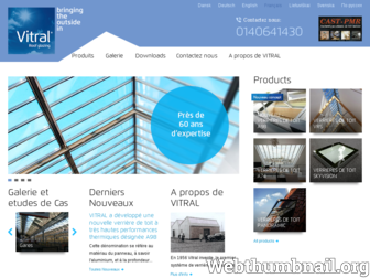 vitral.fr website preview