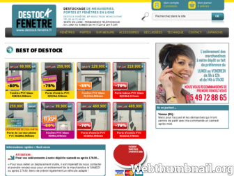 destock-fenetre.fr website preview