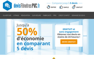 devisfenetrespvc.fr website preview