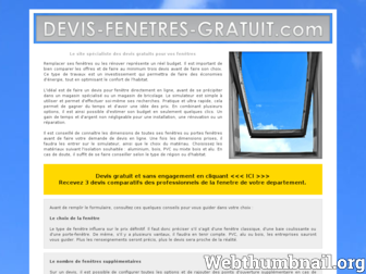 devis-fenetres-gratuit.com website preview