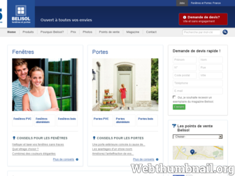 belisol.fr website preview