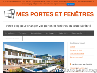 mes-portes-et-fenetres.fr website preview