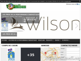 wilson-portes-fenetres.fr website preview