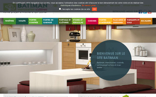 batiman.fr website preview