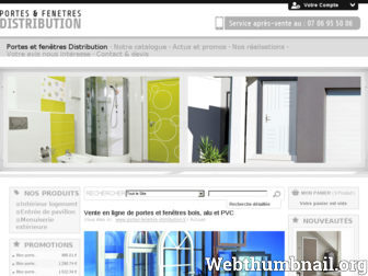 portes-fenetres-distribution.fr website preview