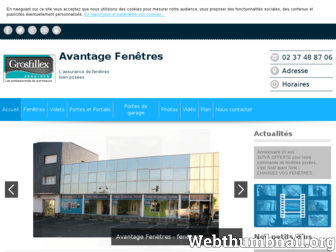 avantage-fenetres.fr website preview