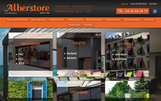 alberstore.fr website preview