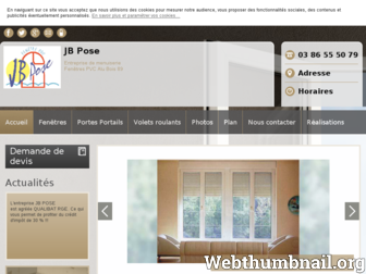 jb-pose-menuisier.fr website preview