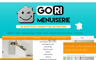 gorimenuiserie.com website preview