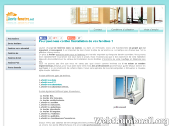 devis-fenetre.net website preview