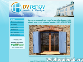 dvrenov.com website preview