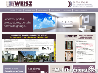 weisz.fr website preview