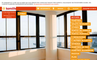 komilfo-fenetres-louviers.fr website preview