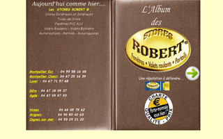 storesrobert.fr website preview