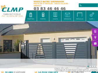 clmp.fr website preview