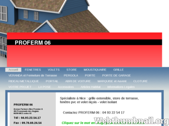 proferm06.com website preview