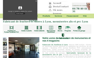actilys-pvc.fr website preview