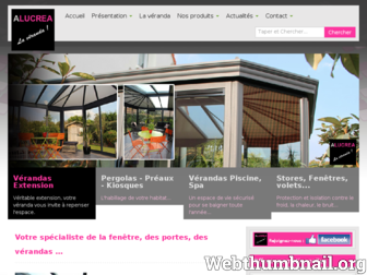 alucrea.fr website preview