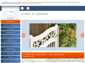 stores-et-fenetres-montpellier.fr website preview