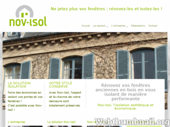 nov-isol.net website preview