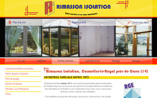rimasson-isolation.com website preview