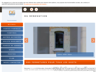 dgrenovation.com website preview