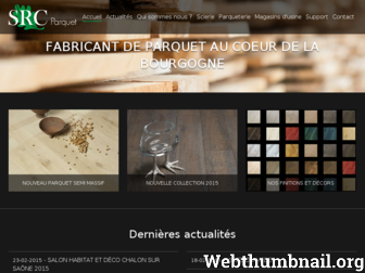 src-parquet.com website preview