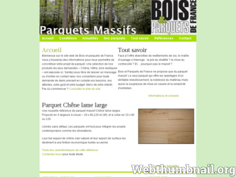 bois-parquets-france.com website preview