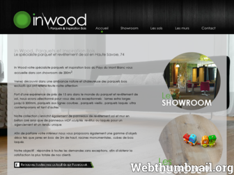 in-wood.fr website preview