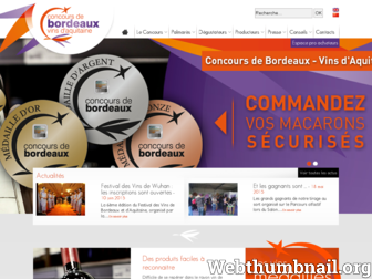 concours-de-bordeaux.com website preview
