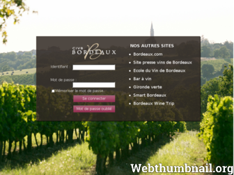 bordeauxprof.com website preview