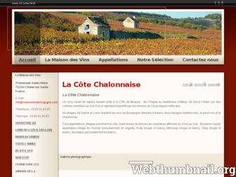 maisonvinsbourgogne.com website preview