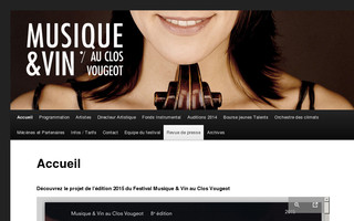 musiqueetvin-closvougeot.com website preview