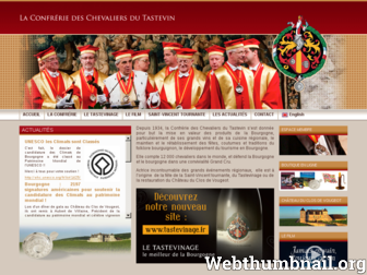 tastevin-bourgogne.com website preview