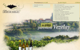 henrydevezelay.com website preview