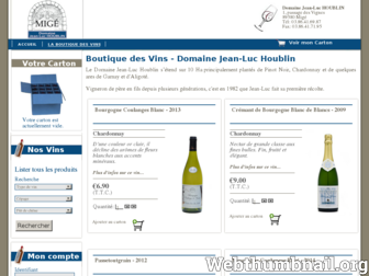 houblin.bourgognecoulanges.com website preview