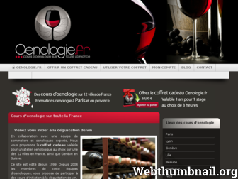 oenologie.fr website preview