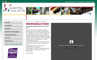 martinvialatte.com website preview