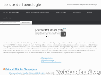 viticulture-oenologie-formation.fr website preview