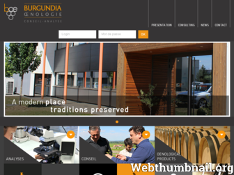 burgundia.fr website preview