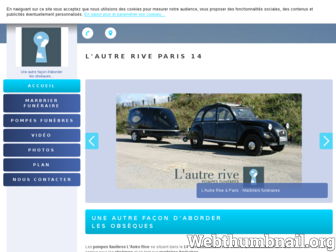 autre-rive-paris.fr website preview