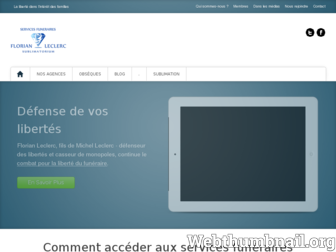 sublimatorium-florian-leclerc.fr website preview