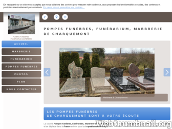 pompes-funebres-marbrerie-anguenot.fr website preview