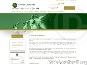 groupedumoulin.fr website preview