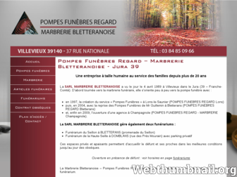 marbrerie-bletteranoise.fr website preview