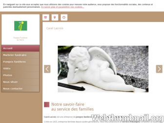 carellacroix.fr website preview