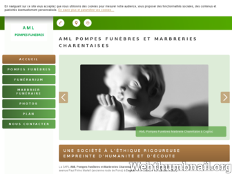 pompesfunebres-marbreriescharentaises.fr website preview