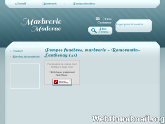 marbrerie-moderne.fr website preview