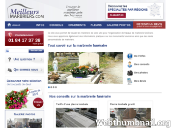 meilleurs-marbriers.com website preview