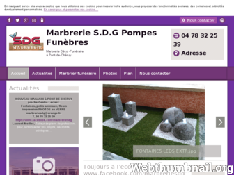 marbrerie-sdg.com website preview